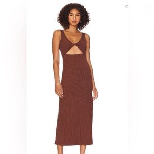 L*Space Brown Maxi Dress